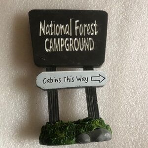 Fairy garden decor/National Forest Campground “